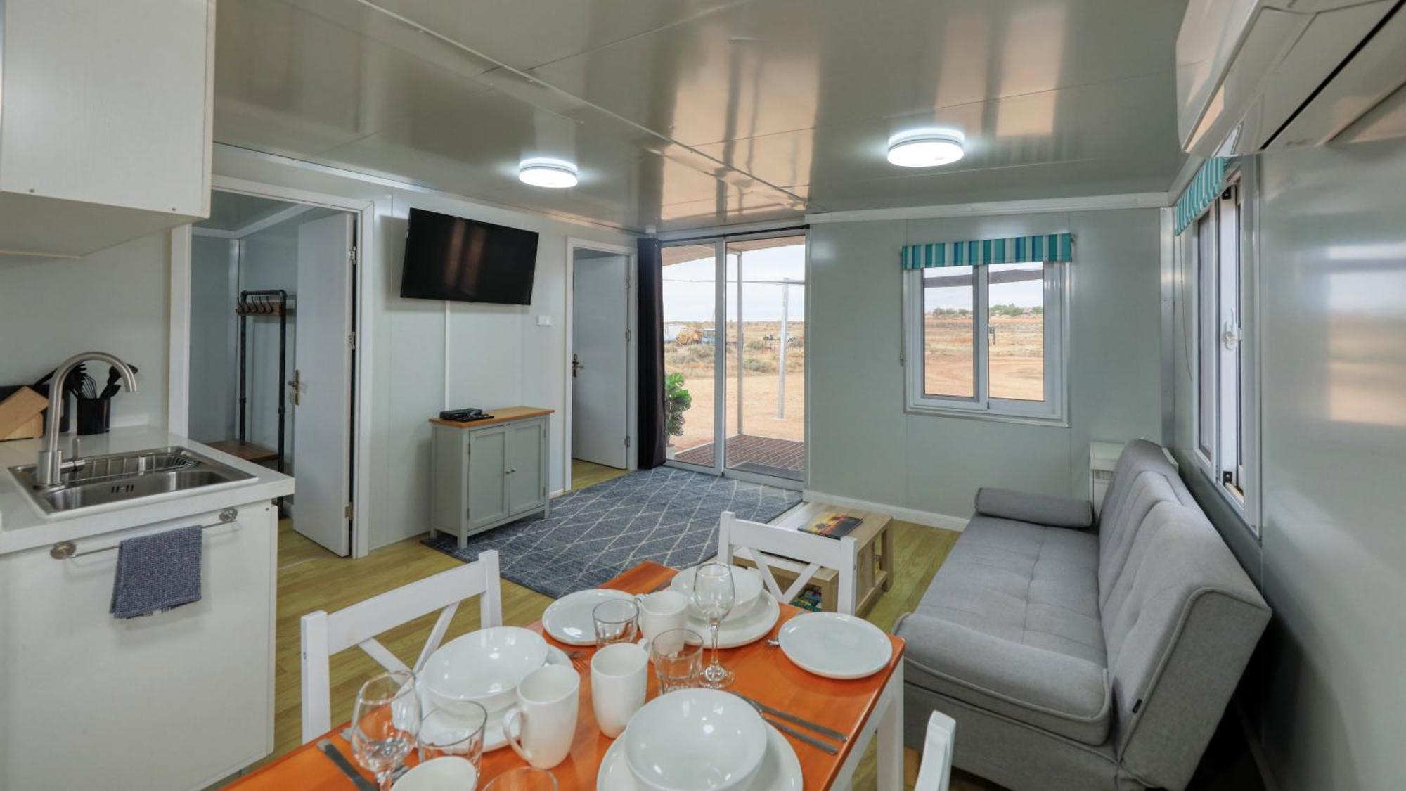 White Cliffs Self Contained Cabin Accommodation エクステリア 写真